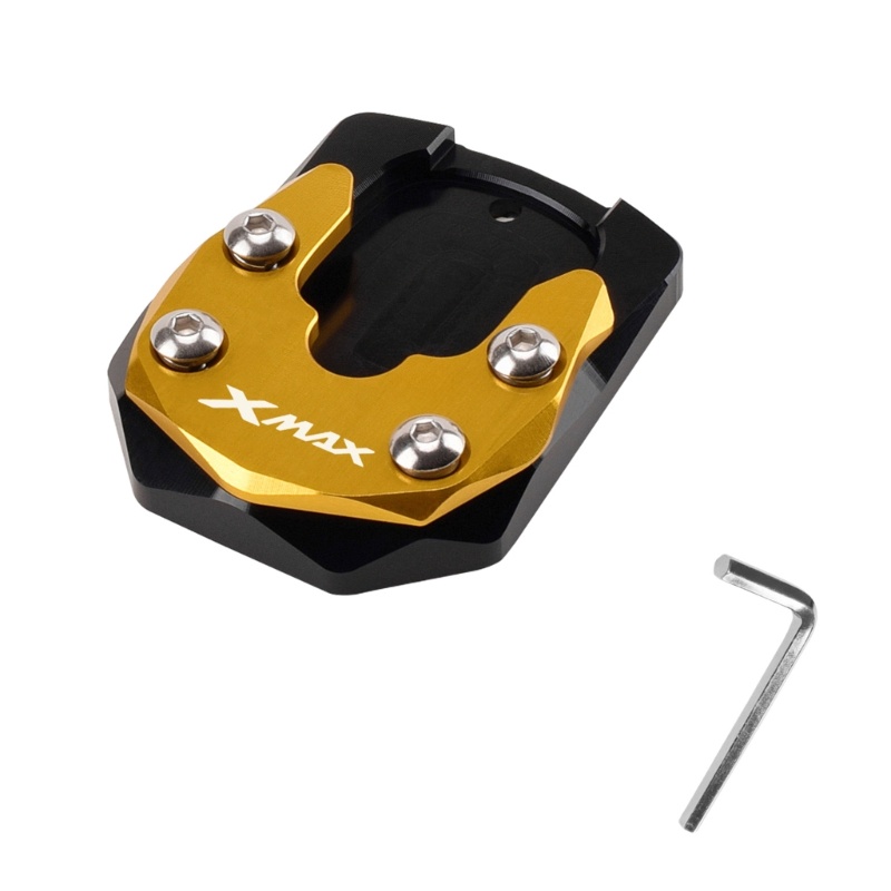 Cre Upgrade Motor kickstand Pad Center Mount Foot Stand Extension Pembesar Pad Pengganti Tahan Lama Untuk XMAX300 125