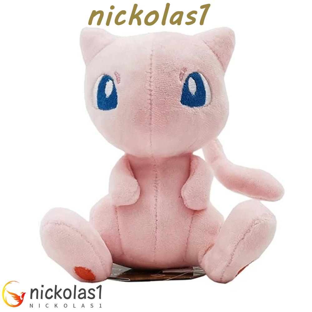 Nickolas1 Pokemon Plush Toys Hadiah Ulang Tahun 16cm Pokeball Plush Doll Mew Mainan Mewah