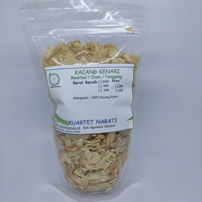 

New Arrival Kacang Kenari Oven - Panggang - Matang 250 gr - Plastik