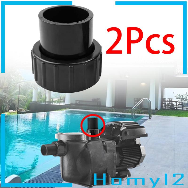 [HOMYL2] Union Replacement Pompa Kolam PVC Tahan Suhu Tinggi Tahan Lama Union