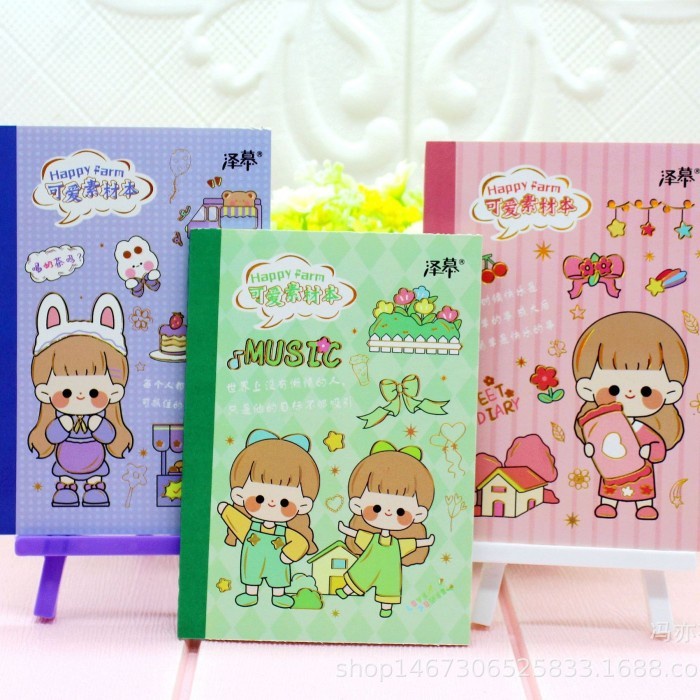 

GROSIR Buku Stiker 12 lembar Cutting Sticker Korea Murah Kado Anak Harga Grosir Termurah