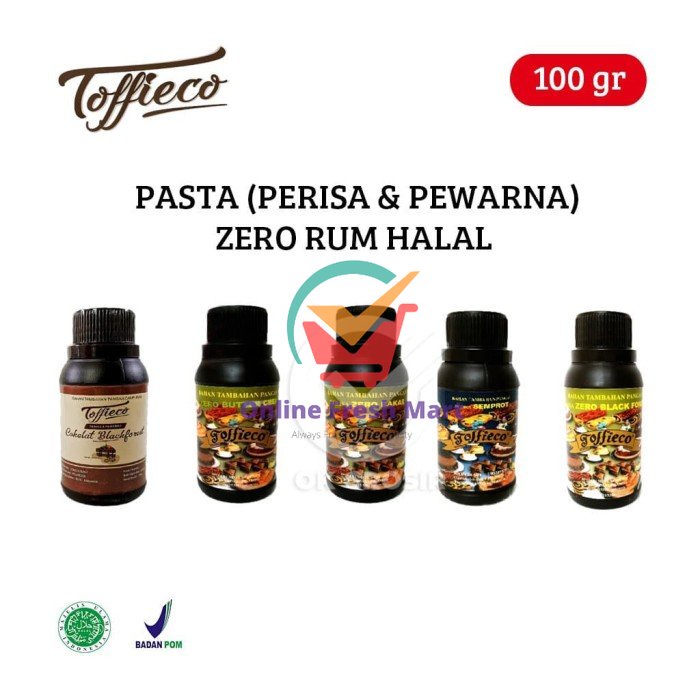 

Toffieco Pasta 100 gr [ZERO BAKAR / ZERO BLACKFOREST DLL] HALAL - Z Blackforest - Online Fresh Mart Denpasar