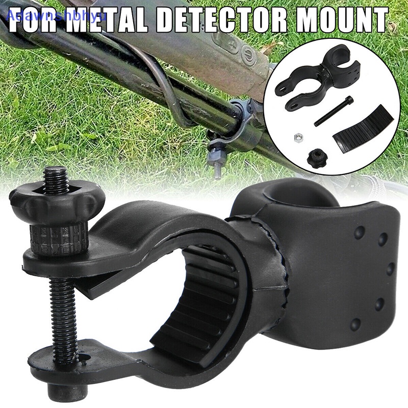 Adhyu Metal Detector Detecg Pinpointer Senter Holder Mount Klip Penjepit Hitam  Id
