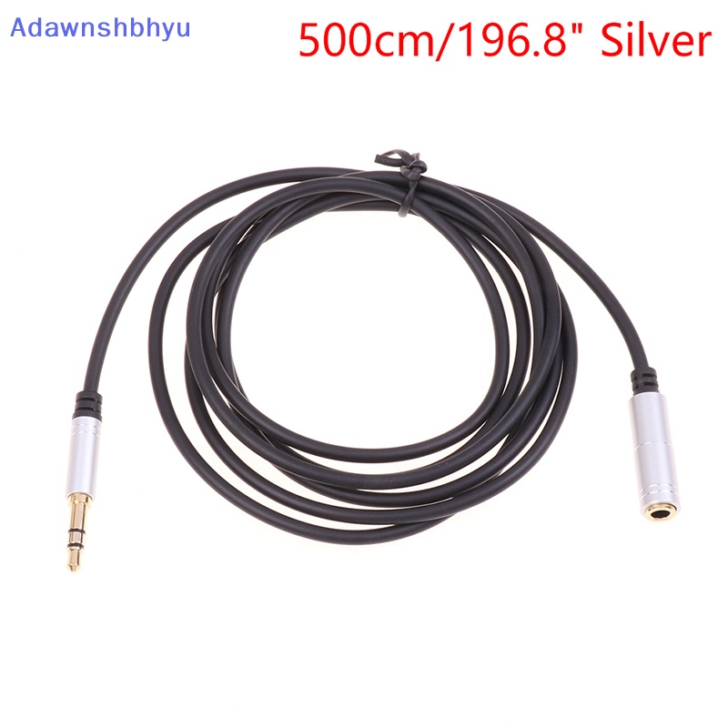 Adhyu 3.5 Jack Extension Kabel Audio Headphone Kawat Speaker AUX Cord 1.5M 300cm 5M ID