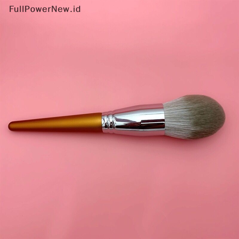 Power Retro Makeup Brushes Cream Untuk foundation Set Kuas Bedak Wajah Lembut Blush Brush ID