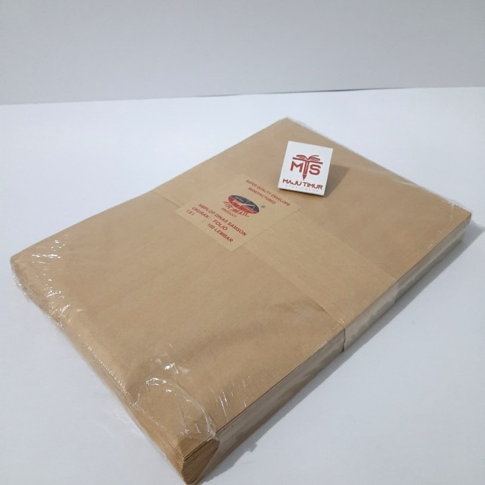 

Amplop Coklat Air Mail Ukuran Folio Isi 100 Pcs