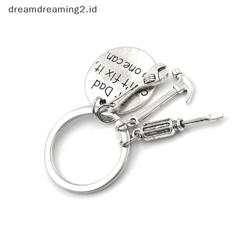 (drea) Kl Ayah Tidak Bisa Memperbaikinya No One Can Hand Tools Keychain, Dadddy Keyring, Hadiah Ayah, Hari Ayah, Gantungan Kunci Bapak //