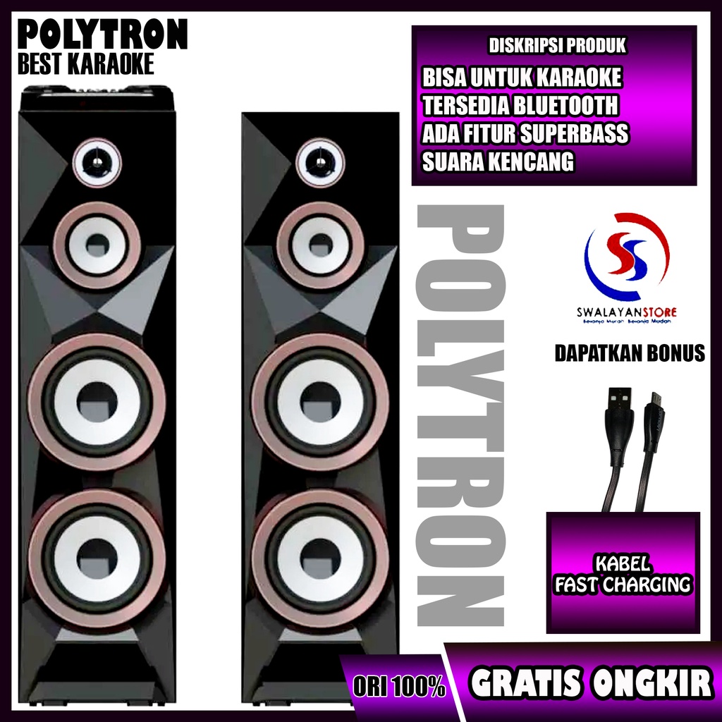 Khusus Jatim POLYTRON Active Speaker PAS 8B28 Garansi Resmi