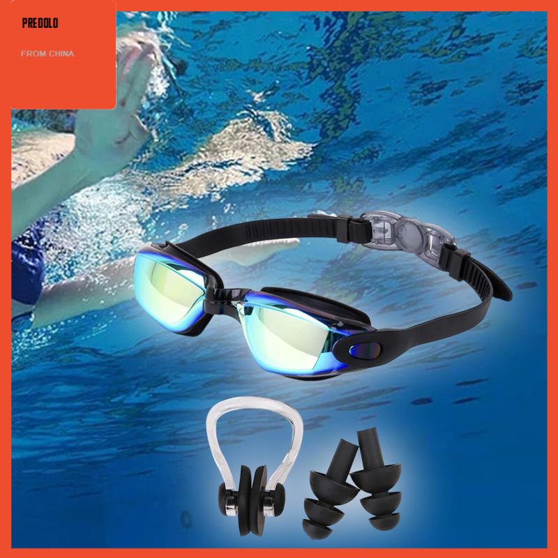 [Predolo] Kacamata Renang Pelindung Mata Anti Bocor Kacamata Renang Anti Kabut Swimming Goggles