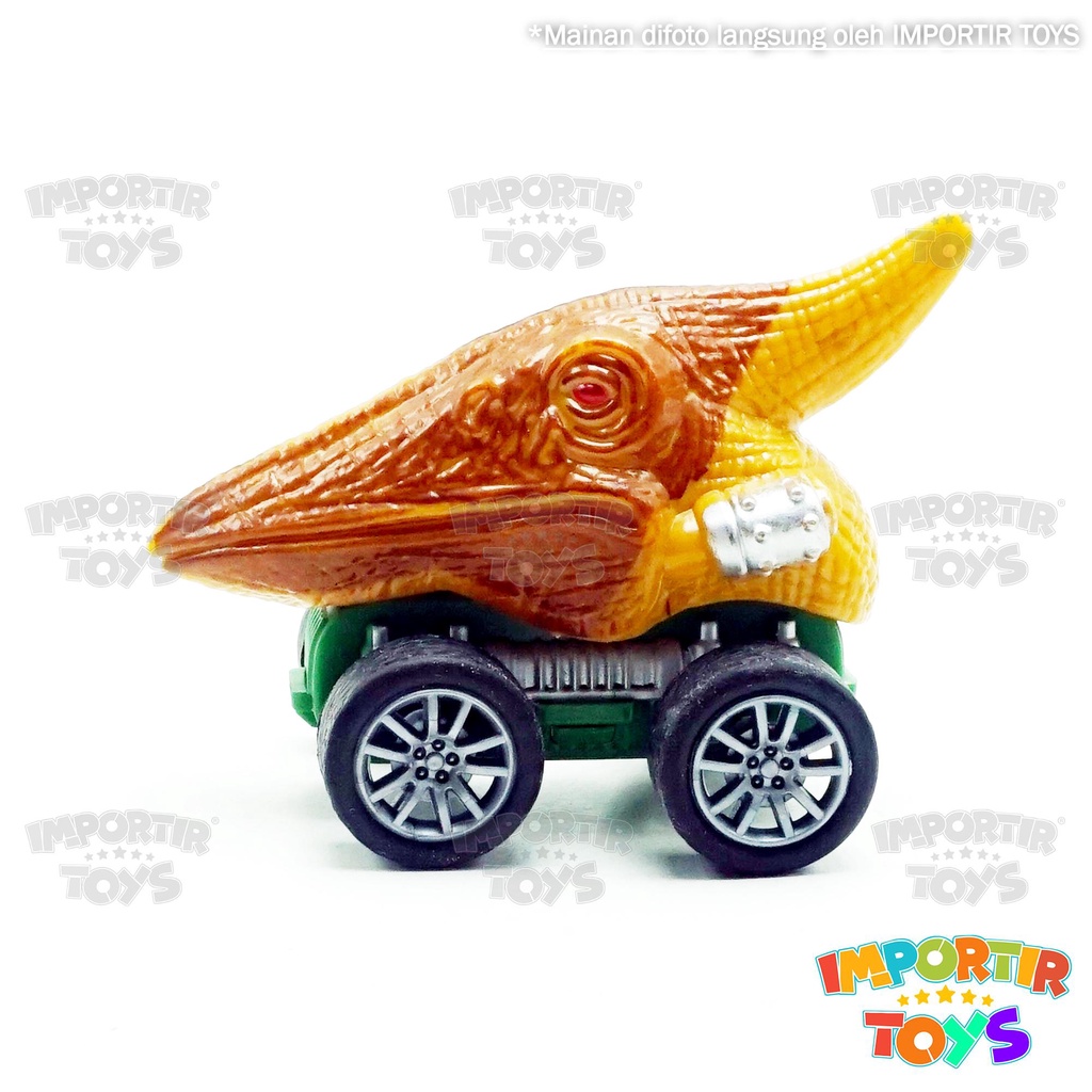 Mainan Anak Set Dinosaurus Track Car TERLENGKAP Parkir Mobil Dino