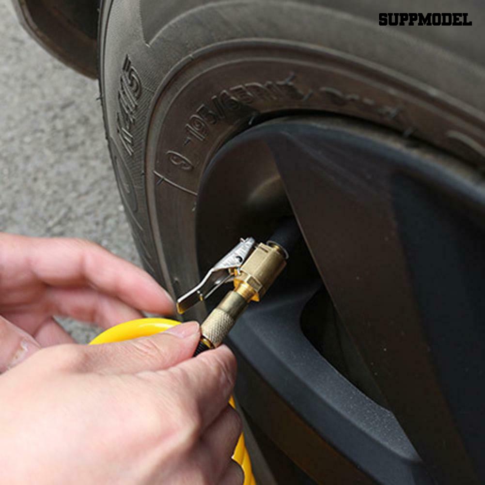 [SM] Klep Pengisi Angin Ban Ban Mobil Truk Klip Pompa Angin Nozzle Konektor Adaptor Metal