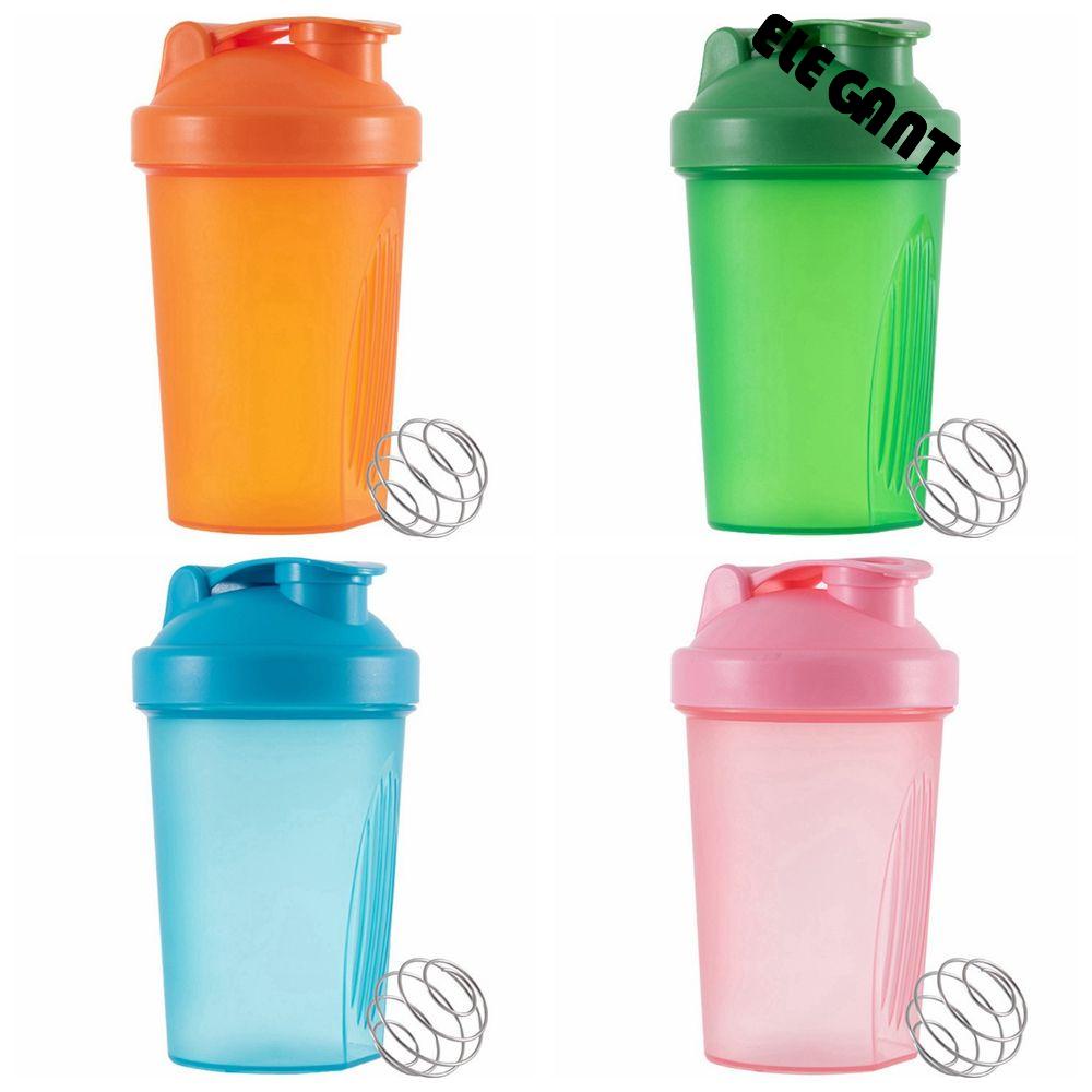 [Elegan] Botol Shake PP 400ml Bubuk Mixing Minum Outdoor Untuk Perlengkapan Minum Dapur