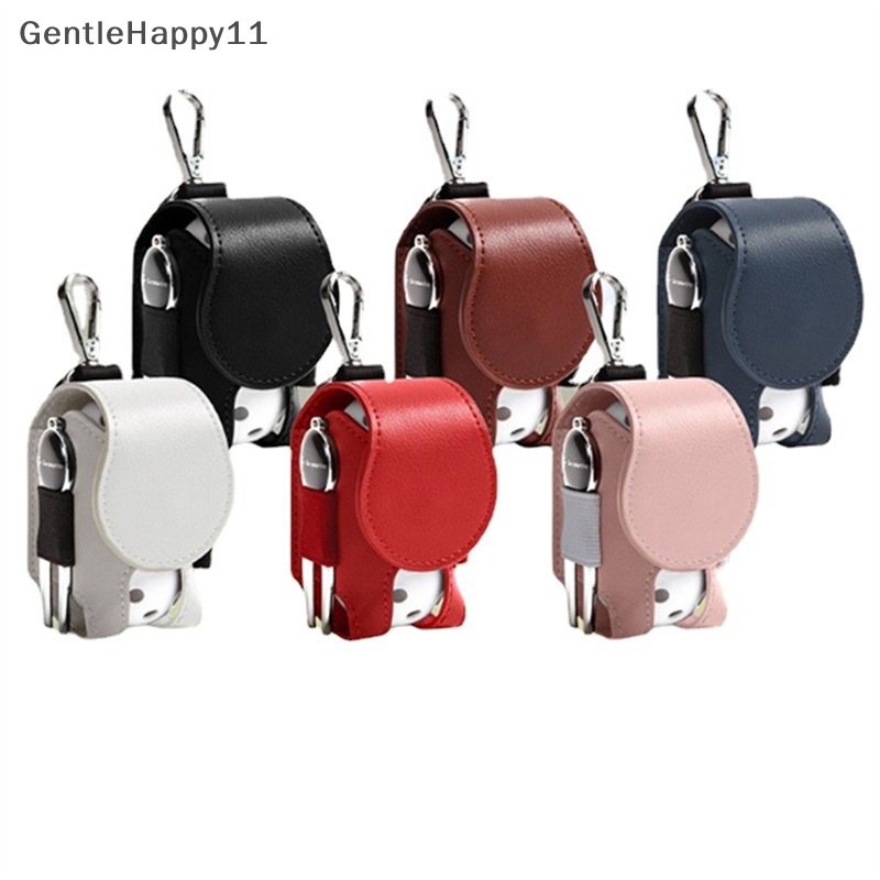 Gentlehappy PU Leather Golf Ball Mini Kantong Penyimpanan Portable Golf Waist Bag Aksesori Olahraga id