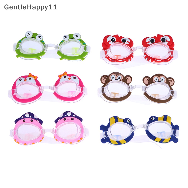 Gentlehappy Kacamata Renang Silikon Anak Anti Kabut Diving Surfing Goggles Swim Eye Wear id