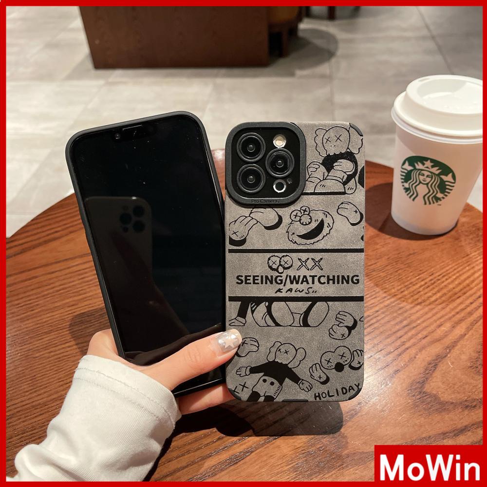 Case iPhone 14 Pro Max iPhone Case Kulit Murid Patch Suede Tahan Guncangan Kamera Case Anime Kartun Lucu Kompatibel dengan iPhone 13 Pro max 12 Pro Max 11 xr xs max 7Plus 8Plus