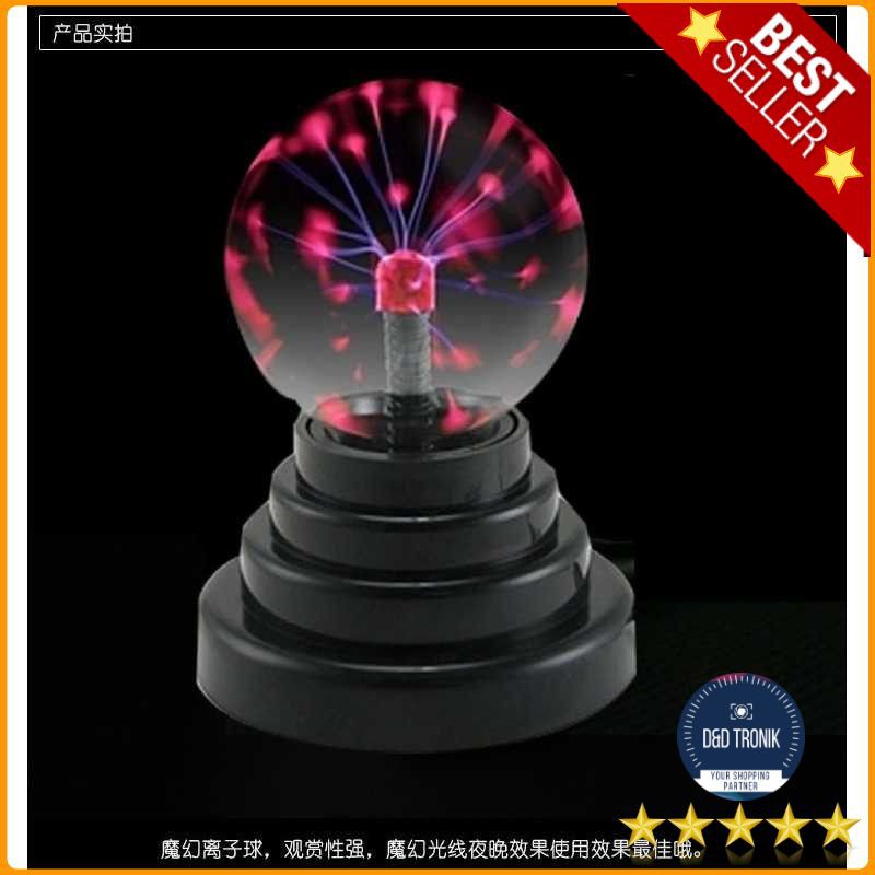 Pajangan Lampu / Pajangan Rumah / Bola Kristal / Pajangan Lampu Bola Kristal Plasma Light Sphere