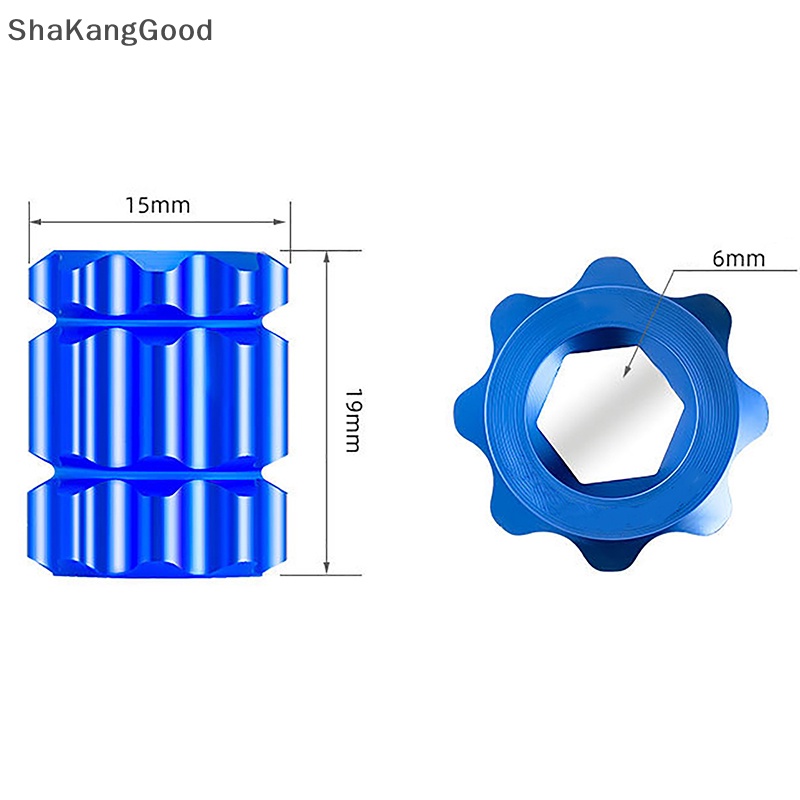 Skid Aluminum Alloy Wrench Alat Pasang Engkol Sepeda, Untuk Bongkar Pasang Crank Arm Adjusg Cap Alat Perbaikan Sepeda SKK