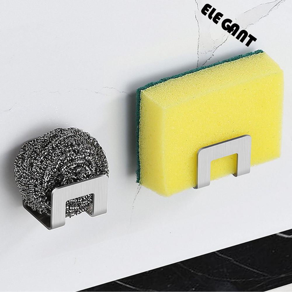 [Elegan] Drain Tray Rack Dapur Tiriskan Tahan Karat Tahan Air Stainless Steel Sabun Berdiri