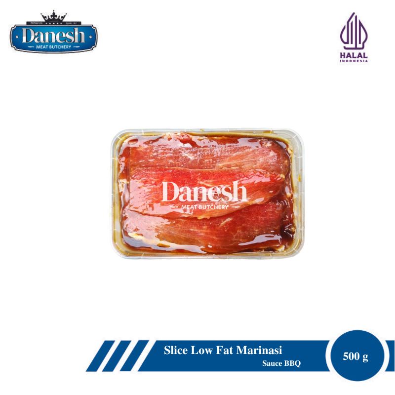 

Beef Slice Marinasi Low Fat 500gr Daging Sapi Slice Rendah Lemak Halal