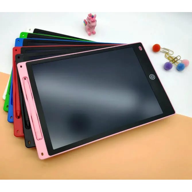 Mubarokkidstore LCD Writing Tablet 8.5 Inch For Kids | Drawing Pad | Papan Tulis Anak Dan Dewasa Digital Pad Edukasi Anak