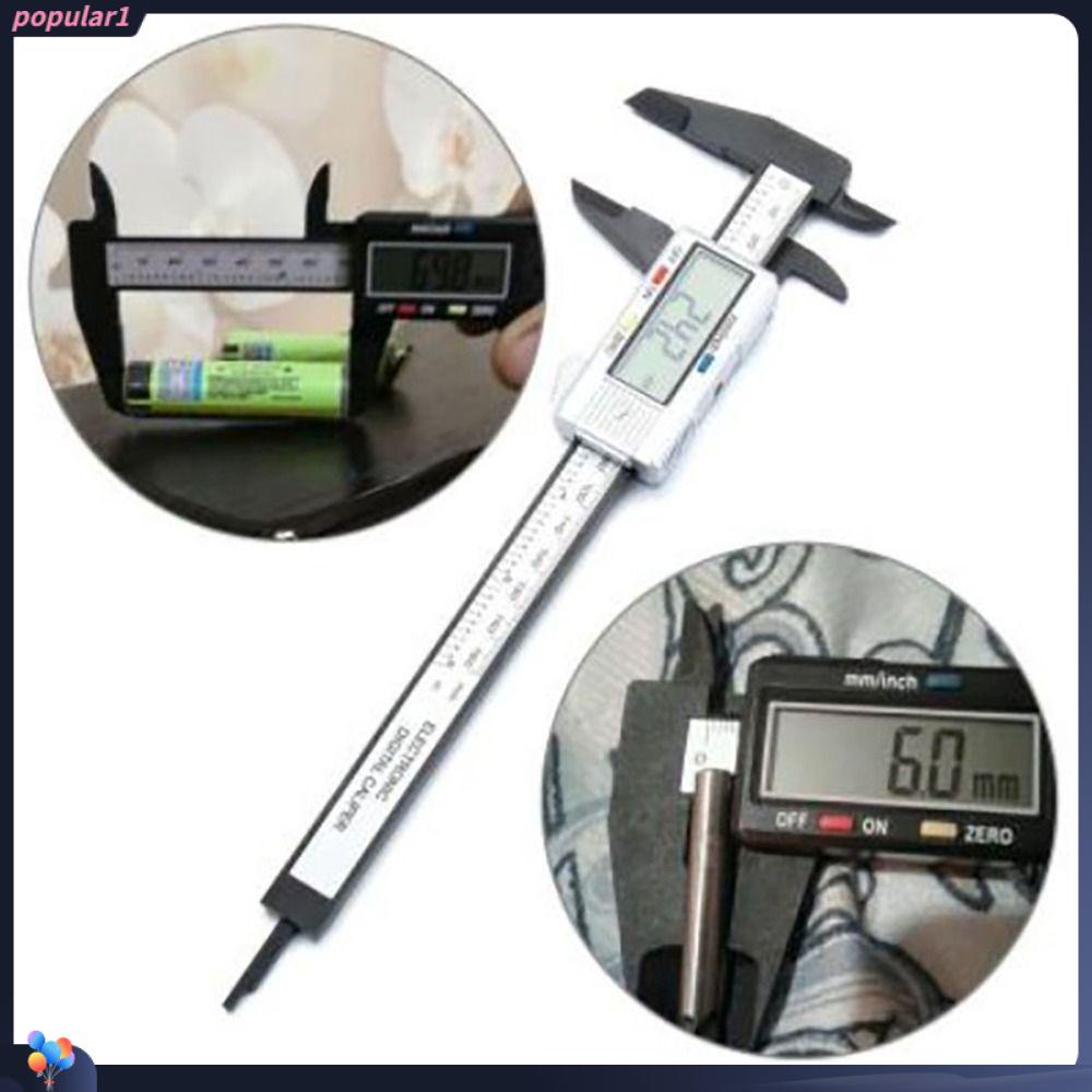 POPULAR Populer Vernier Calipers Mini Pengukur Elektronik LCD Digital