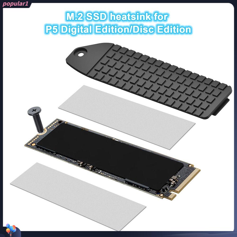 POPULAR Heatsink SSD Populer Tahan Lama Pendingin Pasif Konsol Game Penghilang Panas Untuk PS5