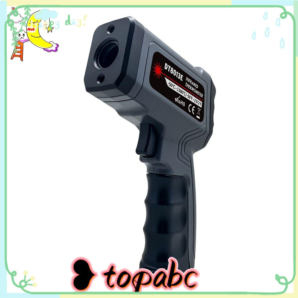 TOP Termometer Infrared Digital BBQ Makanan Masak Dapur Bukan Untuk Manusia Non Kontak -58℉-2372℉ (-50℃ Kepada1300℃)