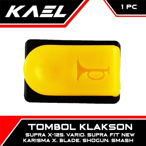 Tombol Klakson Vario 110 &amp; Blade &amp; Shogun &amp; Smash &amp; Supra X 125-Fit New &amp; Karisma