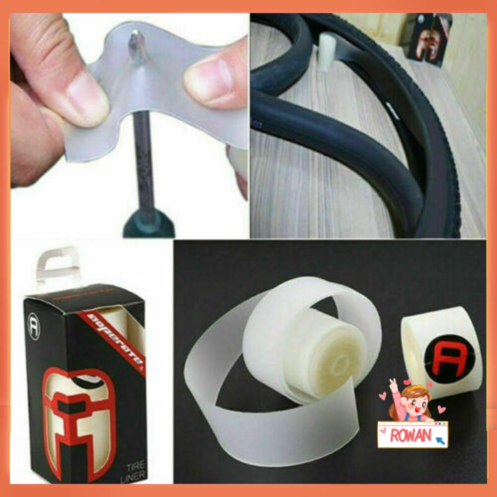 R-FLOWER 2pcs Pad Pelindung Dalam Kualitas Tinggi Bantalan Ban Mtb Jalan