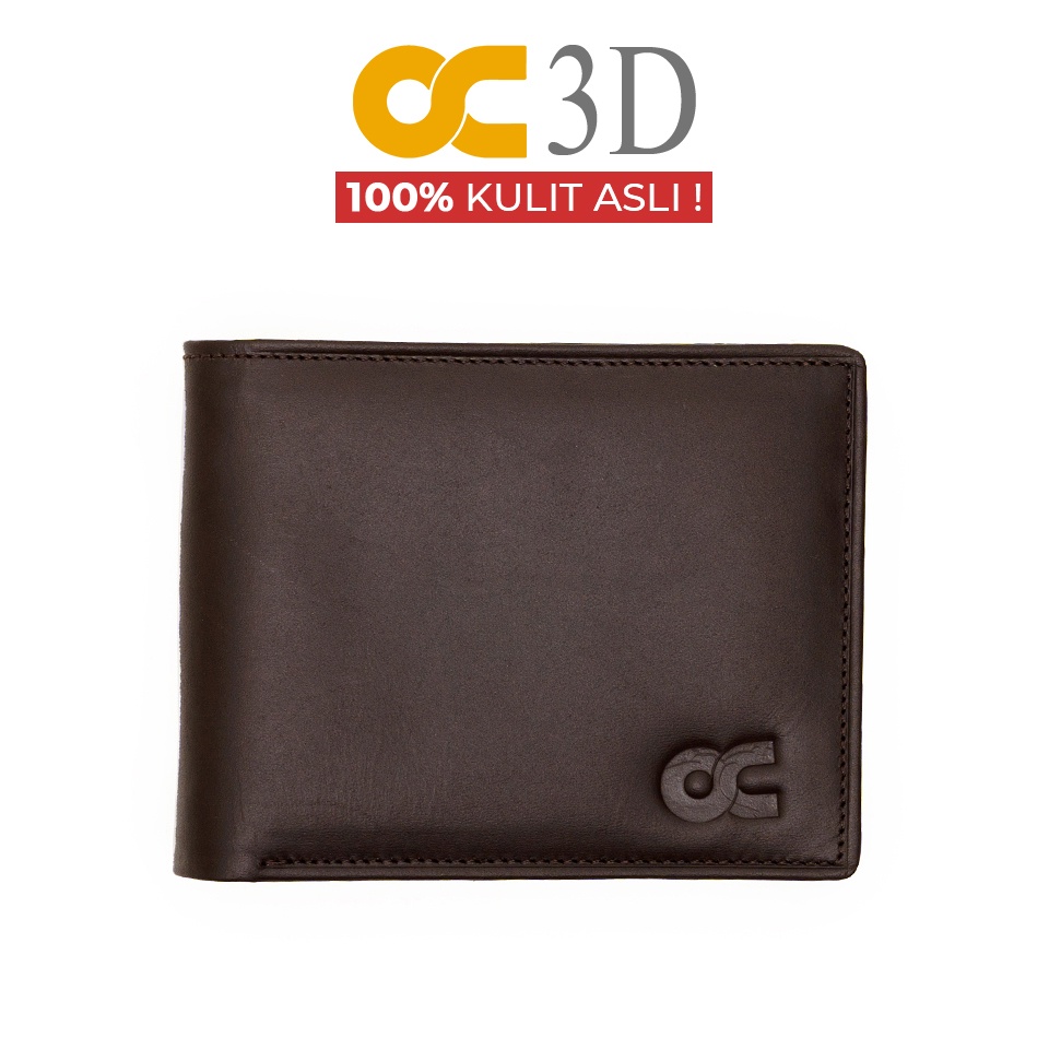 DOMPET KULIT PREMIUM ORIGINAL 3 DIMENSI DOMPET PRIA