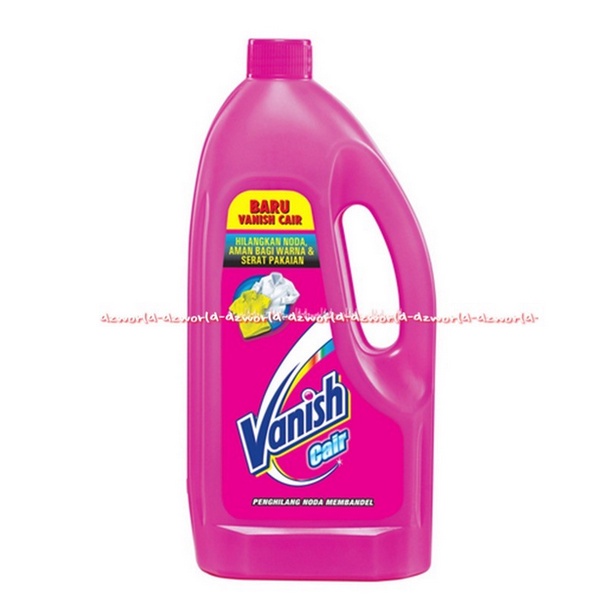 Vanish Botol 1000ml Vanis Cair Penghilang Noda Membantel Pakaian bewarna Fanish fanis Colour 1Liter Vanis