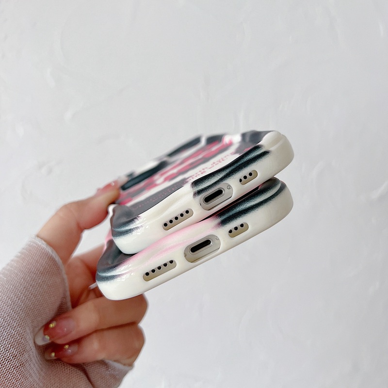 Cream Casing Good Luck Soft Case HP iP iPhone 6 6S 7 8 14 + Plus SE 2020 2022 X XS XR 11 12 13 Pro Max