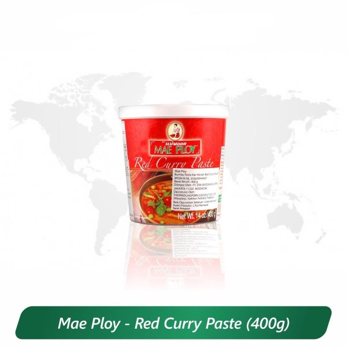 

MAEPLOY RED CURRY PASTE 400gr