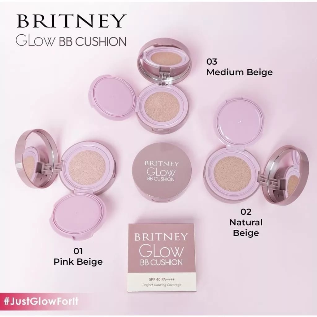 BRITNEY Glow BB Cushion | Purbasari