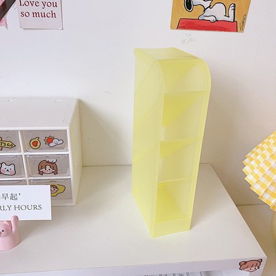 

Rak Organizer Pulpen Warna Pastel Macaron OB0029 - yellow