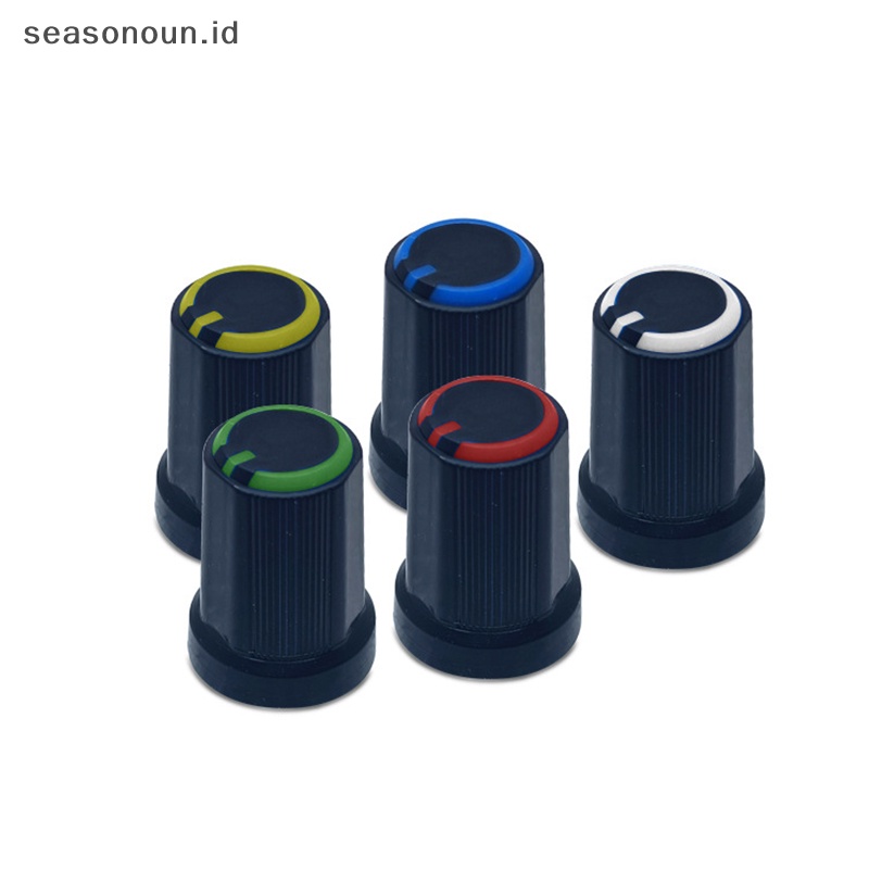 Alfineasonoun 10pcs alfinound card volume adjustment knob galihudio amplifier knob cap 12wsz16.5mm .