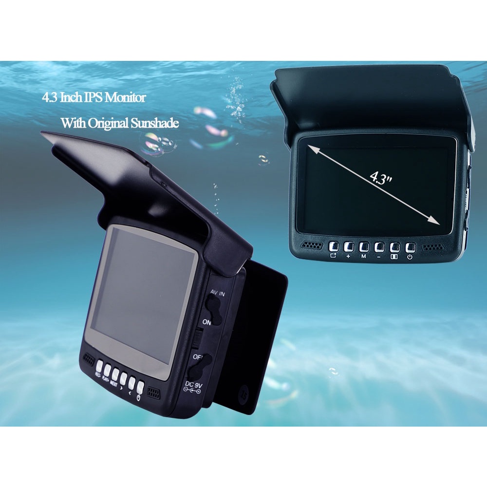 AKN88 - Kamera Pencari Ikan Underwater Fish Finder Camera 4.3inch LCD 8HBS-20M