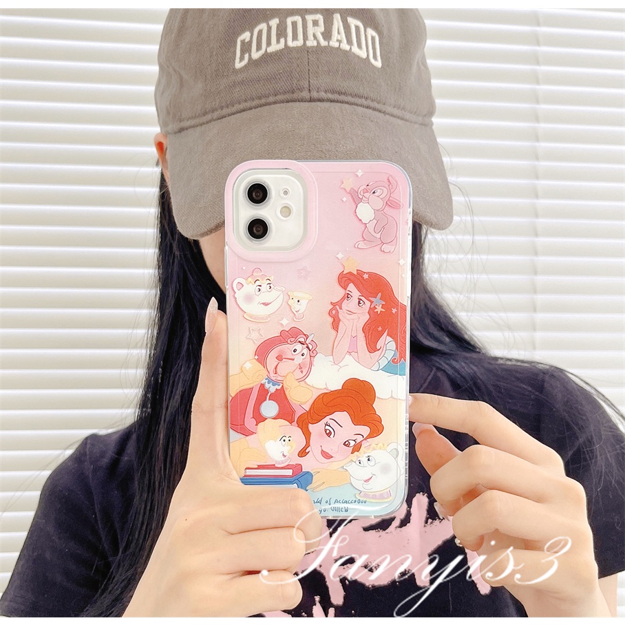 Redmi 12C 10C 10A 10 9 9A 9C 9T Note 12 11 Pro+ 11s 11 10s 10 9s 9 8 Pro Xiaomi Poco X4Pro X3 Pro X3NFC M3 M4 F3 Mi 11 Lite 10T Pro Beautiful Princess Phone Case TPU Soft Cover