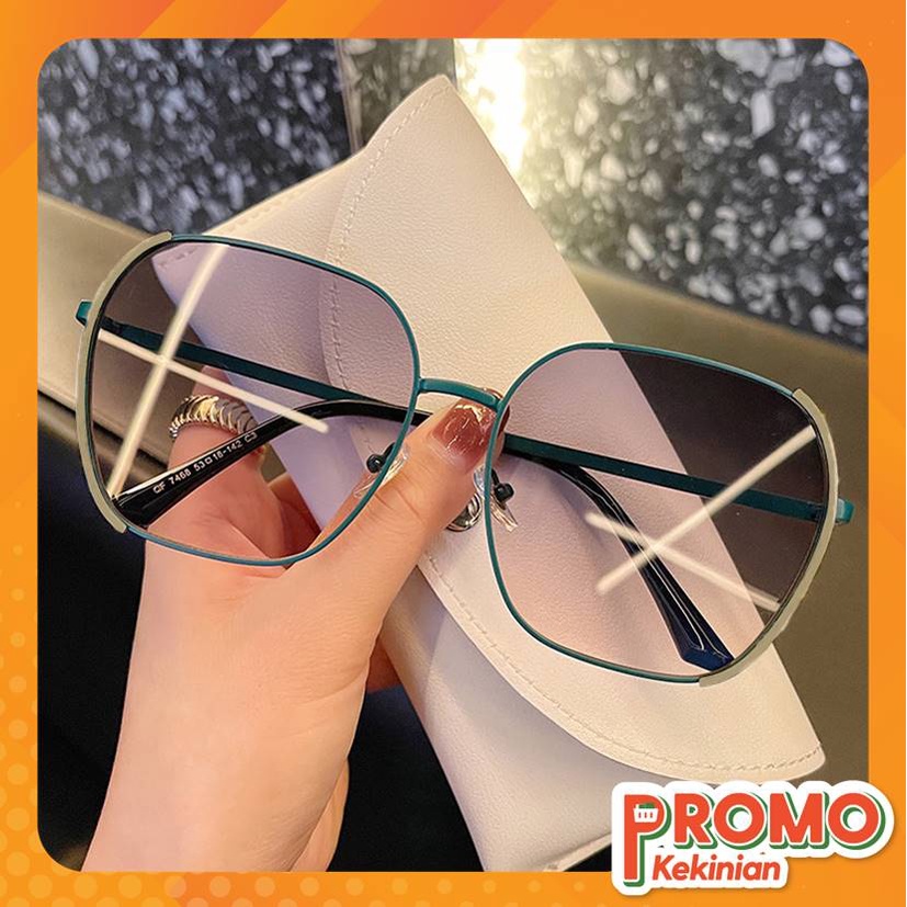 PROMO KEKINIAN - F5352 Kacamata Retro Design Korea / Kacamata Design Retro Metal / Kacamata Fashion 