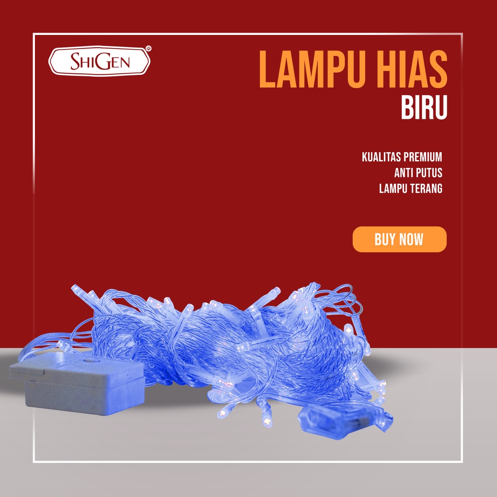 Lampu Hias / Lampu Natal ECO Shigen Premium NEW