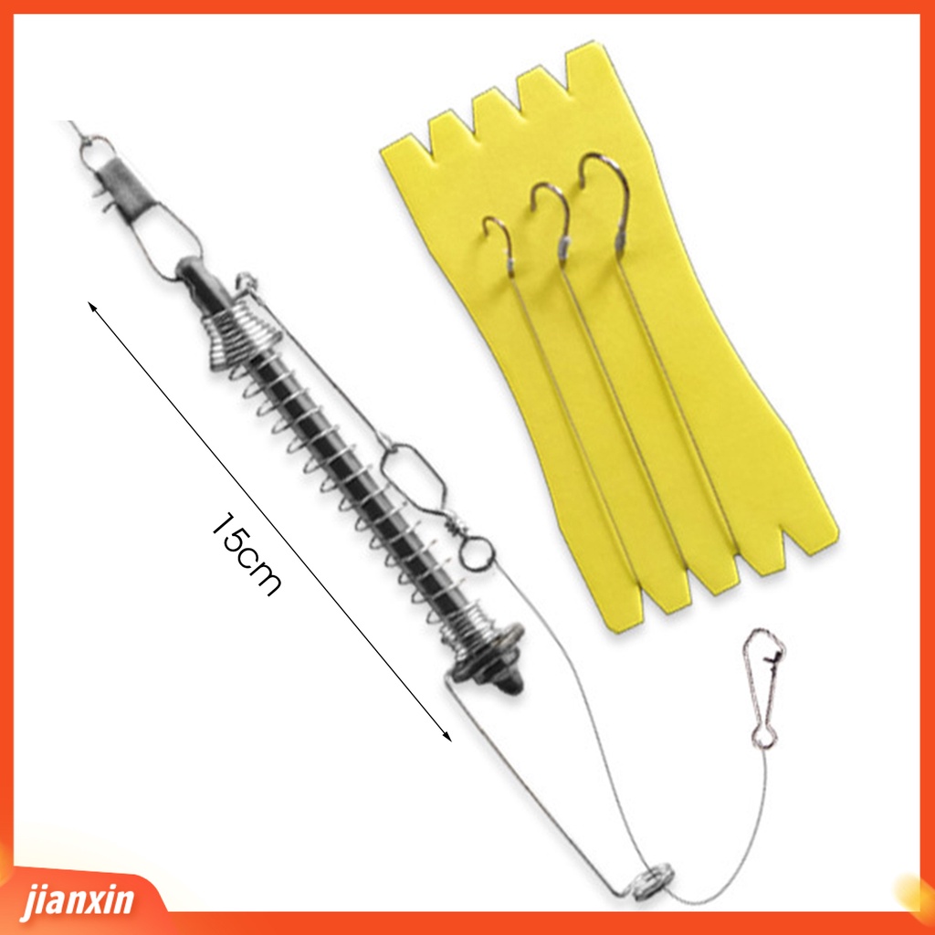 (In Stock) Otomatis Memancing Kait Elastisitas Tinggi Kecepatan Penuh Stainless Steel Musim Semi Fishhook Luar Memancing Umpan Menangkap Kait Alat Pancing