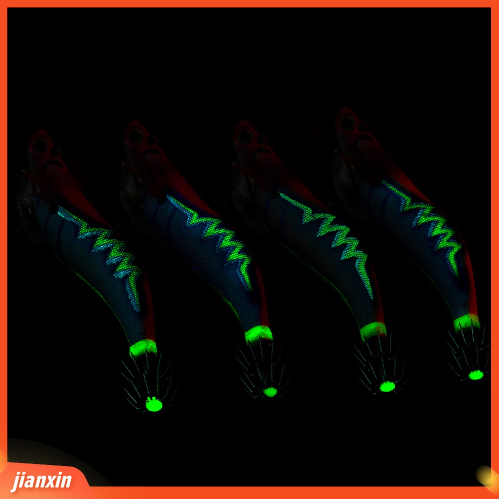 (In Stock) 30g /40g 107mm Umpan Buatan Tampak Nyata Warna Cerah Pantulan Sumur Kayu Bercahaya Udang Memancing Umpan Untuk Pantai