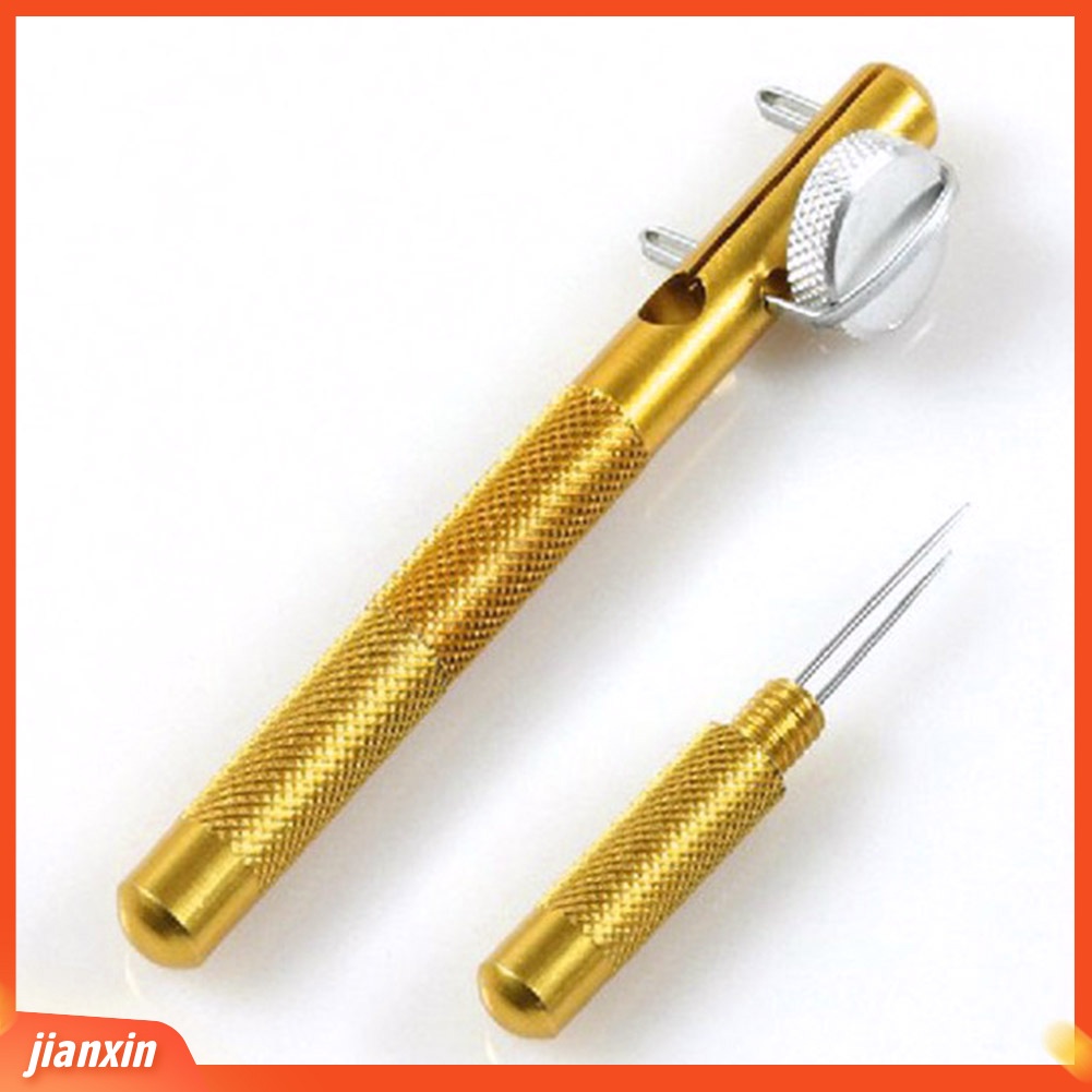 (In Stock) Paduan Aluminium Memancing Hook Line Tier Knotter Fishhook Double-headed Needle Tool