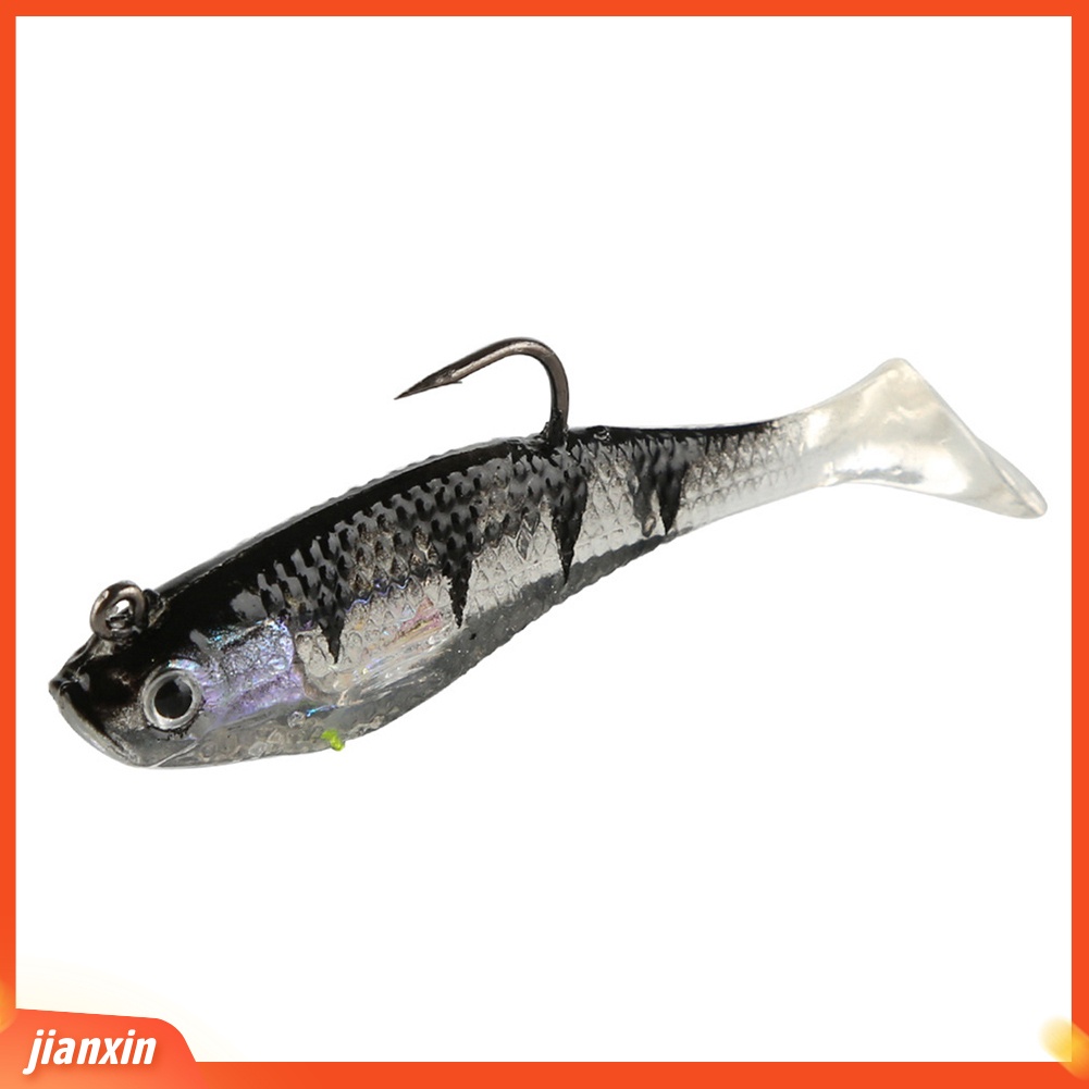 (In Stock) 8cm 9.5g Buatan Memancing Manusia Hidup Lembut Umpan Ikan Kecil Wobbler Fish Bait Tackle