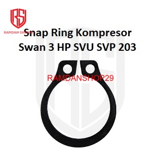 Snap Ring Pin Piston Snapring Kompresor Swan 2 HP SVU SVP 203