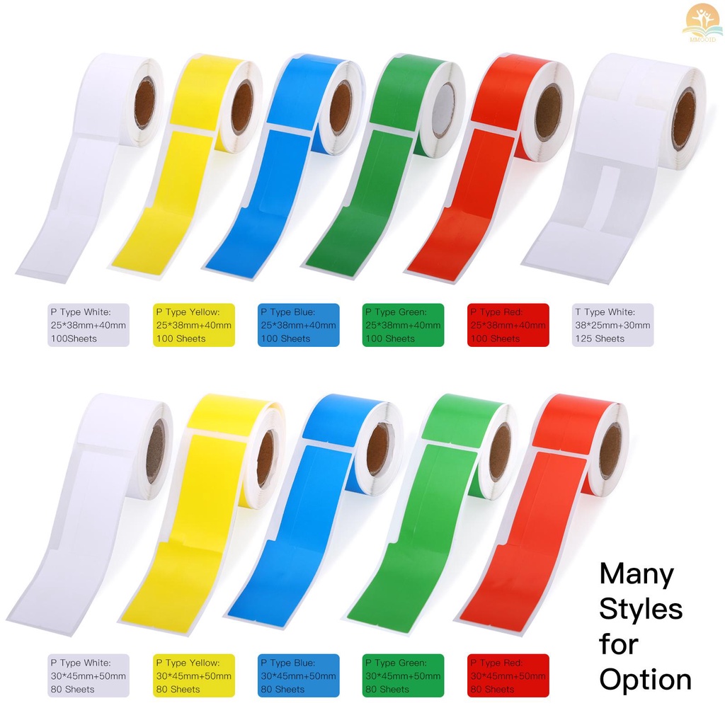 In Stock Cable Label Self-Adhesive Thermal Printing Sticker Kertas Tahan Air Minyak Tahan Sobek Label Tape Untuk Kabel Wires Jewelry Untuk Seri DP23 Thermal Printer Label Membuat