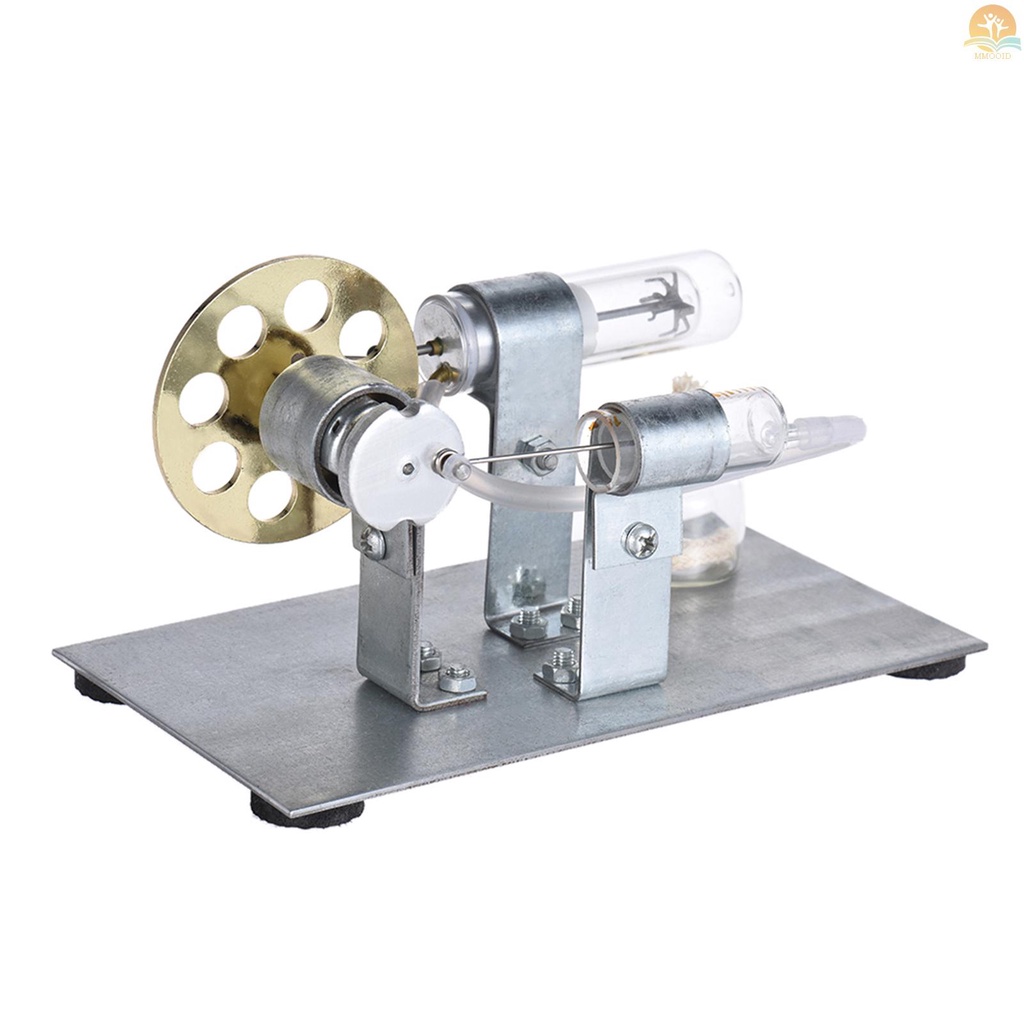 In Stock Mesin Stirling Udara Panas Mini Model Motor Stream Power Eksperimen Fisika Mainan Edukasi