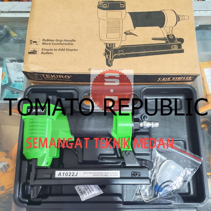 

Murah 1022J AIR NAILER GUN STAPLES ANGIN PAKU TEMBAK U TEKIRO 1022 J 22mm GBJ791