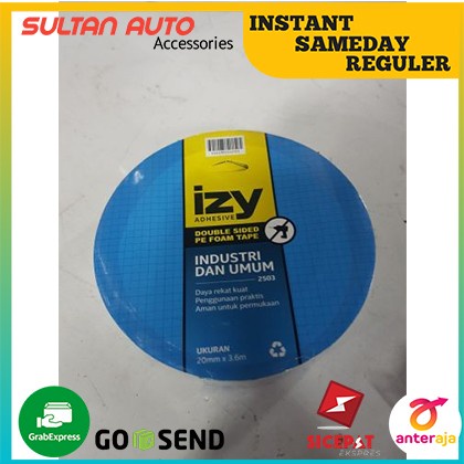Double Tape/Dobel Tip/Selotip PE Foam Tape Merk Izy Bukan 3M