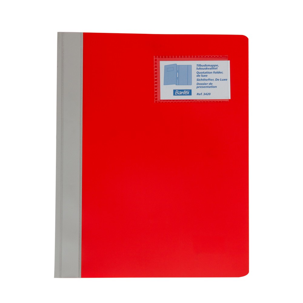 

[Artomas] Bantex Manager File A4 Red 3420 09